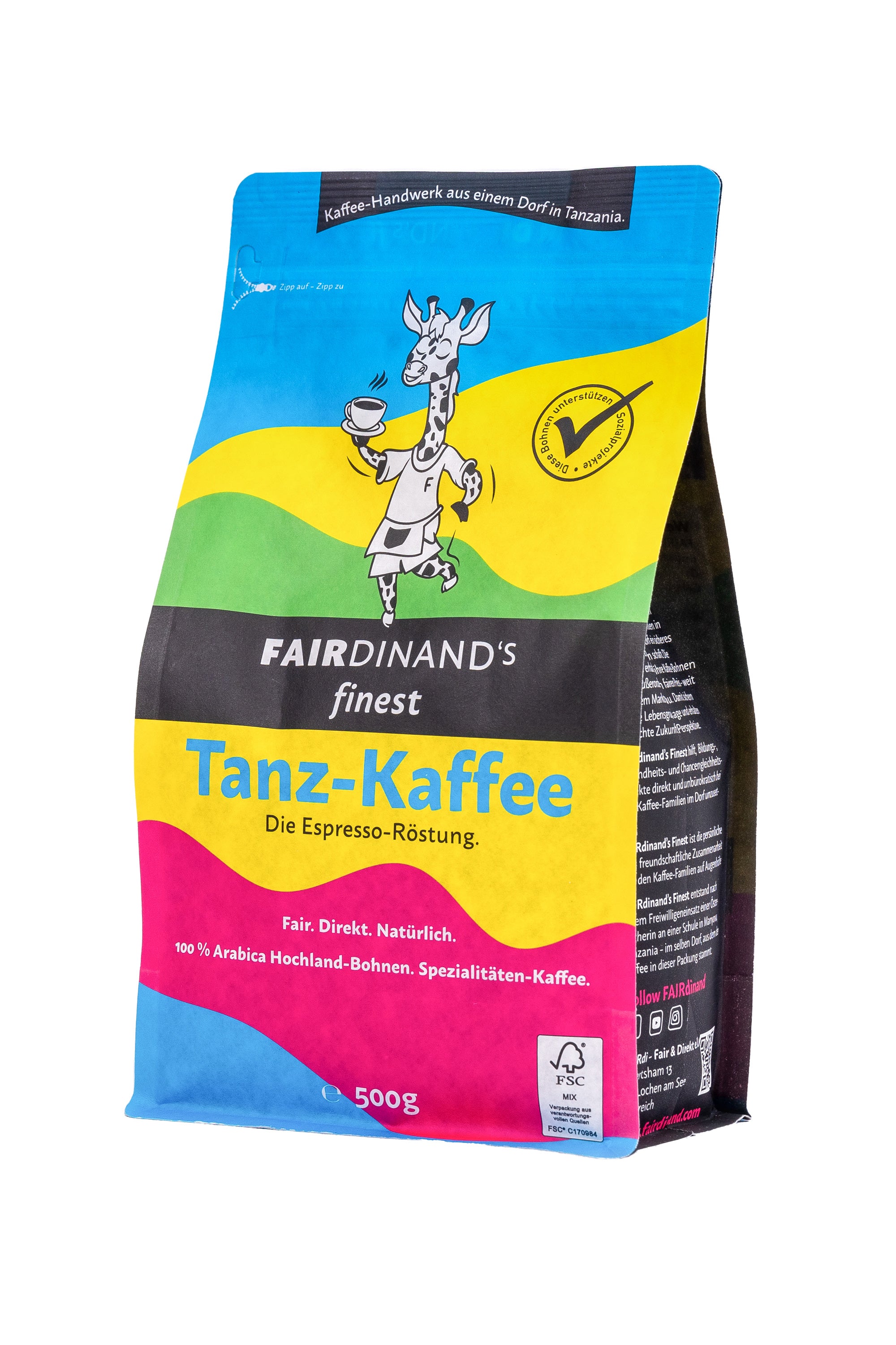 Tanz-Kaffee. Die Espresso-Röstung.