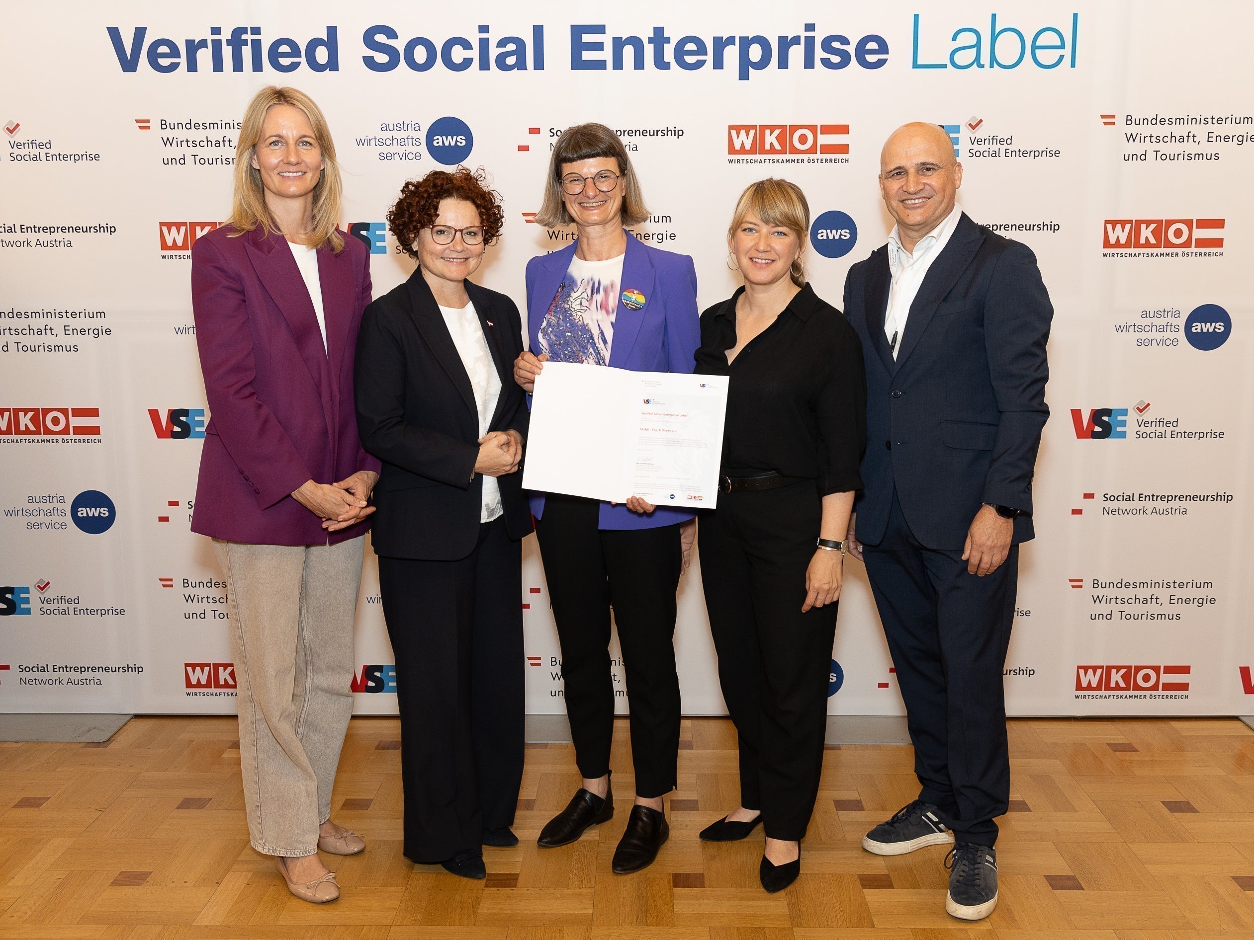 FAIRdinand trägt ab jetzt das Gütesiegel Verified Social Enterprise