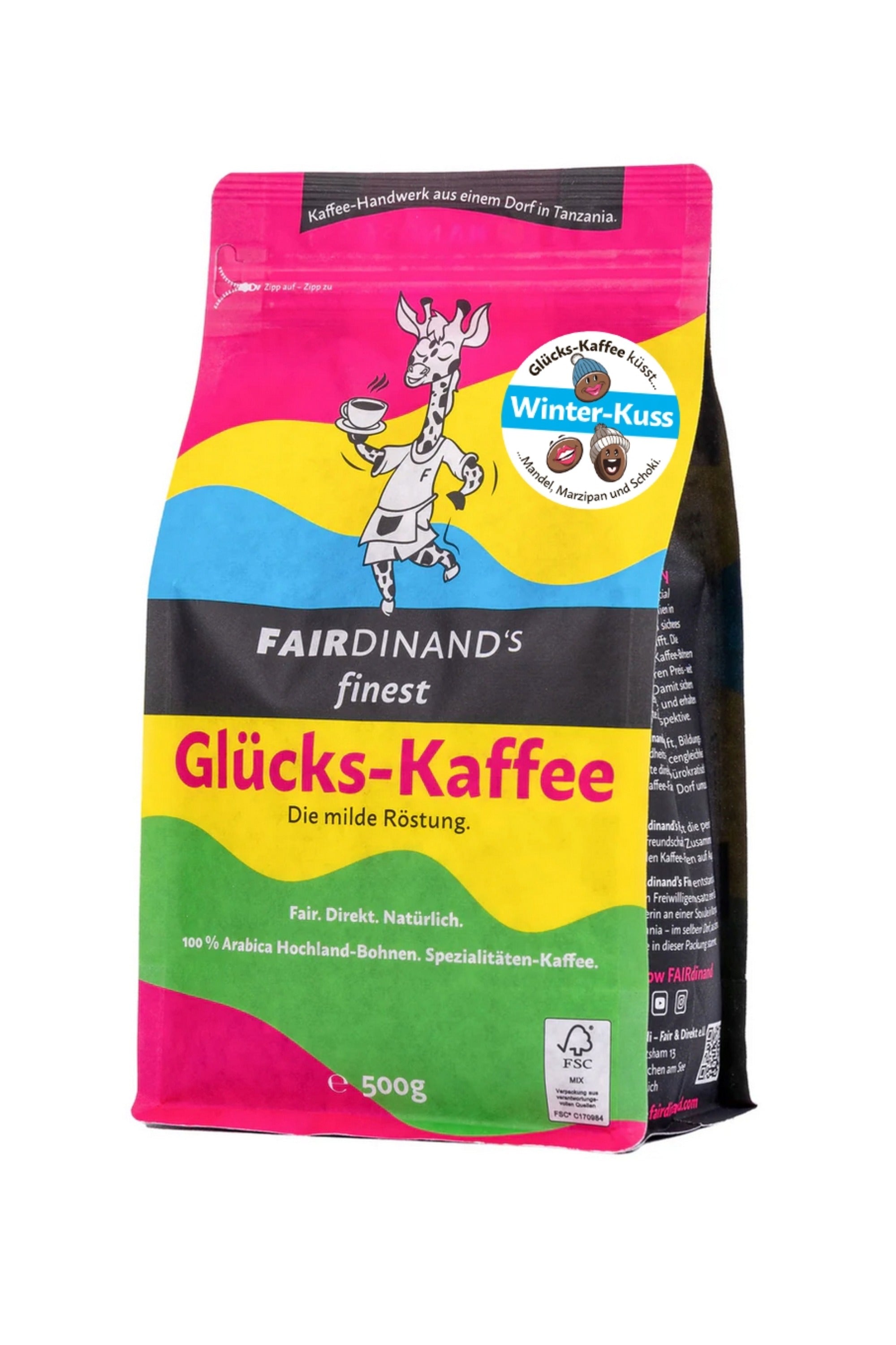 Winter-Kuss. Wohlig wärmend.